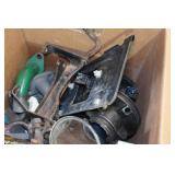 Assorted Parts - License Plate Frame, Ash Trays, Gauge Assorted Parts - License Plate Frame, Ash Trays, Gauge