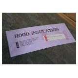 1954-56 Oldsmobile Hood Insulation 1954-56 Oldsmobile Hood Insulation