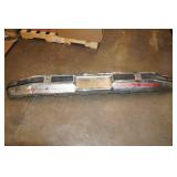 Chrome Bumper with Rubber Inserts