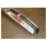 Chrome Bumper with Rubber Inserts