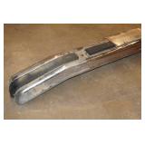 Chrome Bumper with Rubber Inserts