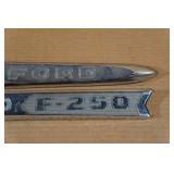 Ford F-250 Truck Fender Emblems