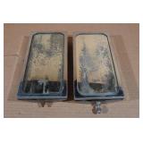 International Chrome Rear View Mirror Set