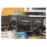 Assorted Radios and Speakers - Pioneer, Datsun, 8-Track, Cassette
