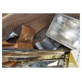Assorted Automotive - Lamps, Trim, Center Caps, Visible Filters