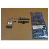 Assorted Vintage Dealer Badges