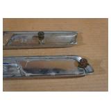 Ford 250 Truck Hood Side Emblems with Reflectors - 1967-72