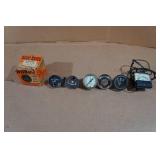 Assorted Gauges and Meters