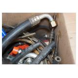 Assorted Hoses, Belts, and Cables