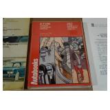 Books - Fiat, Jaguar E-Type