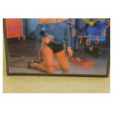 Vintage Snap-On Girl Wall Clock