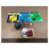 Vintage Accessories - Cal Custom Dip Stick Handles, Lucite Knobs, Dash Compass