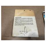 Vintage Accessories - Cal Custom Dip Stick Handles, Lucite Knobs, Dash Compass