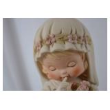 1988 Enesco Memories of Yesterday Bride Figurine Lucie Attwell