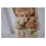 1988 Enesco Memories of Yesterday Bride Figurine Lucie Attwell