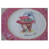 Pair of Limoges Decorative Portrait Plates, RSM Italy