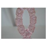 Fenton Art Glass Pink Perfume Bottle with Stopper