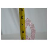 Fenton Art Glass Pink Perfume Bottle with Stopper