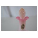 Fenton Handpainted Art Glass Perfume Bottle with Stopper