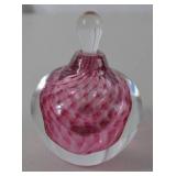 Strombergshyttan Swedish Art Glass Perfume Bottle