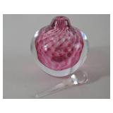 Strombergshyttan Swedish Art Glass Perfume Bottle