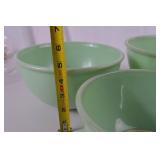 Anchor Hocking Fire-King Jadeite Mixing Bowl Set (3pc, 2000)