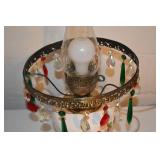 Vintage Strawberry Motif Table Lamp