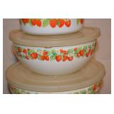 Vintage Strawberry Bowls
