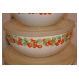 Vintage Strawberry Bowls