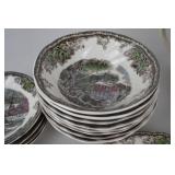 Johnson Bros Friendly Village Dishes - Plates, Bowls, Cups (20+ Pieces)