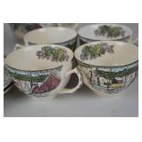 Johnson Bros Friendly Village Dishes - Plates, Bowls, Cups (20+ Pieces)