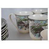 Johnson Bros Friendly Village Dishes - Plates, Bowls, Cups (20+ Pieces)