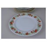 Christopher Stuart Berry Orchard Fine China Plates - Set of 8