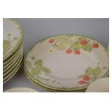 Strawberry Pattern Ceramic Dinnerware Set - Plates, Cups, Bowls & More
