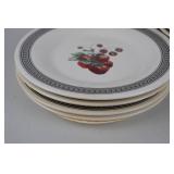 Pfaltzgraff Farmers Market Strawberry Plates and Bowls - Set of 12