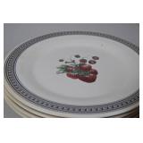 Pfaltzgraff Farmers Market Strawberry Plates and Bowls - Set of 12