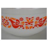 Vintage Pyrex 1/2 Qt Mixing Bowl, Friendship Pattern