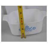 Set of 4 CorningWare Blue Cornflower Casserole Dishes - Assorted Sizes