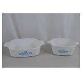 Set of 4 CorningWare Blue Cornflower Casserole Dishes - Assorted Sizes