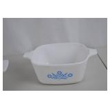 Set of 4 CorningWare Blue Cornflower Casserole Dishes - Assorted Sizes