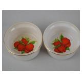 Strawberry Decor Lot - Kosta Boda, Pukeberg Sweden, John Wagner Dishes