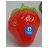 Strawberry Decor Lot - Kosta Boda, Pukeberg Sweden, John Wagner Dishes