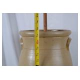 Antique Redwing 6 Gallon stoneware butter churn with wooden dasher