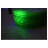 Set of 14 Vintage Uranium Glass Plates