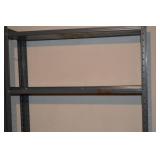Heavy-duty Steel Industrial Shelving Unit with Five Shelves