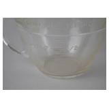 2 Anchor Hocking Fire-King Glass Measuring Cups - 1 Qt. & 2 Qt.