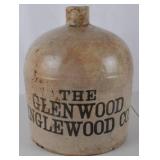 Antique Glenwood Inglewood Co. Stoneware Jug 12 in.