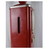 Vintage City Gas Red Gas Pump Display with Globe Top