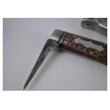 Buck Knives BuckTool multitool and vintage marlinspike pocket knife