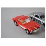 Lot of 5 Die-Cast Toy Cars Assorted Styles and Colors